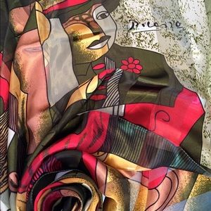 Italian Picasso Scarf - Florence, Italy